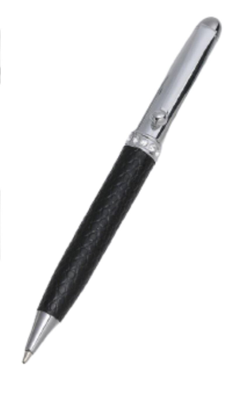 Refined Austrian PU leather water grinding ball pen B-24