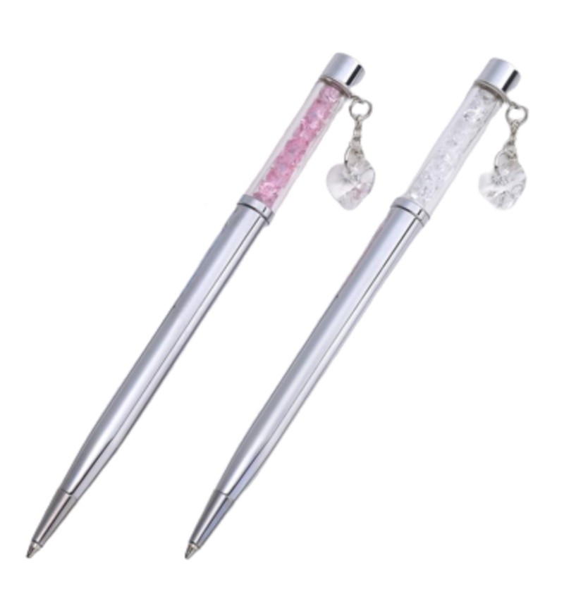Exquisite ultra-thin crystal ball pen AD-013