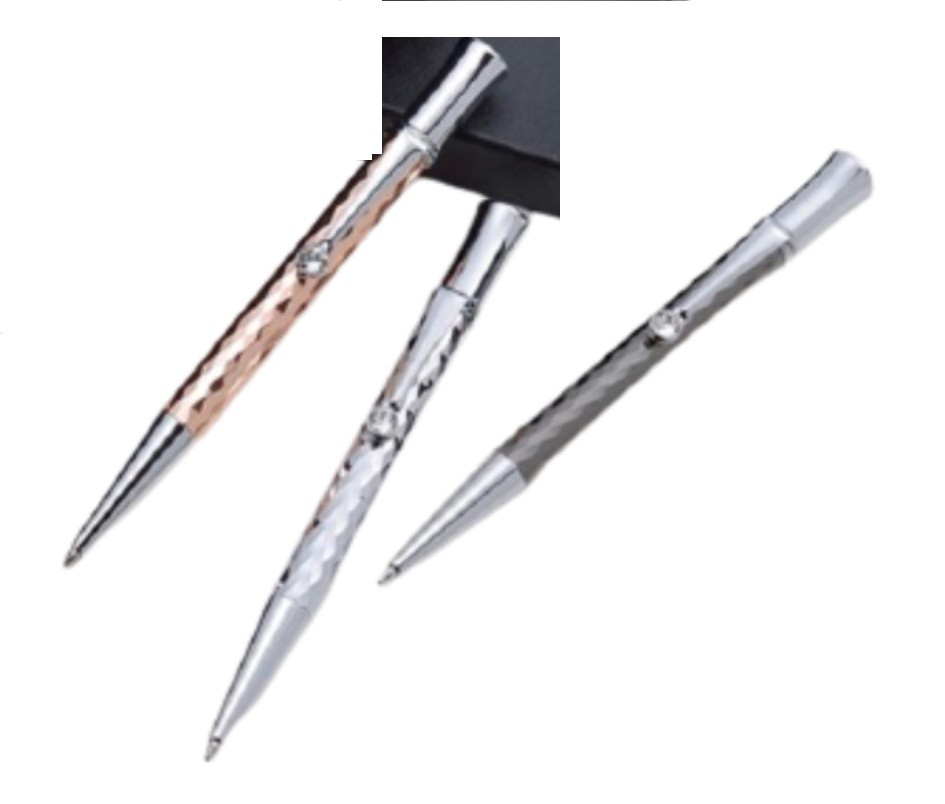 Diamond cut design, deluxe ballpoint pen. B-137(2C)